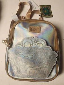 Mini zaino Bioworld Glinda Wicked Iridescent Crown nuovo con etichetta - Foto 1 di 5