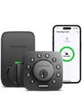 ULTRALOQ Smart Lock U-Bolt Keyless Black Entry Door Lock ANSI