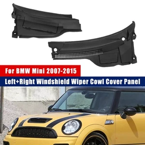 NEU Scheibenwischer Windlauf Abdeckung Schwarz für Mini R55 R56 BJ. 2007-2015 DE - Bild 1 von 6