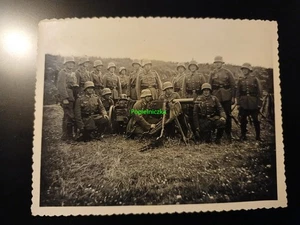 Deutsche Wehrmacht, Übung am Maschinengewehr, Altes Foto 1935 - Bild 1 von 2