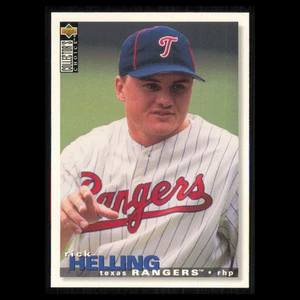 Rick Helling #397 1995 Upper Deck Collectors Choice Texas Rangers Baseball Card - Picture 1 of 3