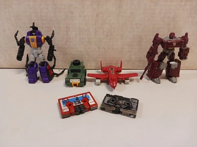Transformers Titans Bombshell/Jeep/Power Glide/Warpath/Rumble/Jaguar (X6) Lot - Image 1 of 4