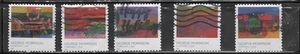 USA used OFF Paper 5688-92 all set of all 5 George Morrison FNH - Picture 1 of 1