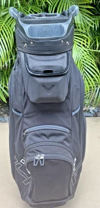CALLAWAY Org 14 Golf Cart Bag Black 14-Way No Rain Cover - Picture 1 of 17