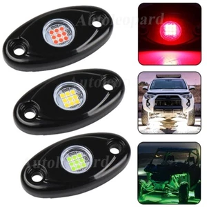 For ATV SUV Offroad Car Truck Boat Glow Trail Rig Lamp Underglow Led Rock Lights - Picture 1 of 19