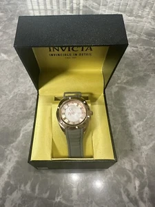 Invicta Venom Women’s 38 MM Rose Gold Dial 100M Japan Movement Silicone Strap - Picture 1 of 8