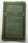 Wimbledon, London c1920 Bacon?s Large Scale Plan 4 inches to 1 mile