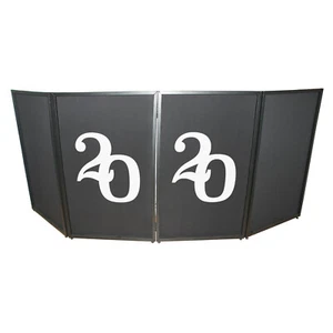 ProX XF-S2020X2 2020 New Year Facade Enhancement Scrims - White Numbers on Black - Picture 1 of 2