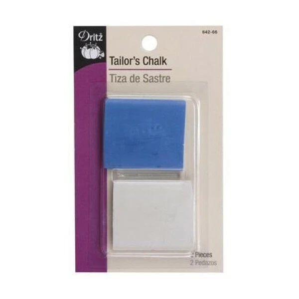 Tiza de sastre azul y blanco 2 piezas Foto 1 de 1