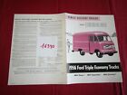 N°16390  /  FORD PARCEL DELIVERY Chassis P-350 P-500 P-600 / catalogue 8-1955