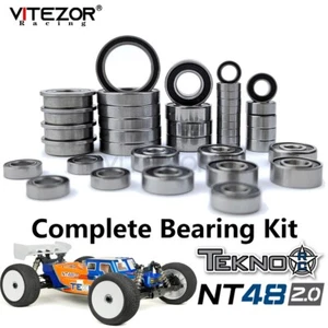 For Tekno 1/8 NT48 2.0 Truggy Complete Bearings Kit (40 Pcs) Rc Car Parts - Picture 1 of 9