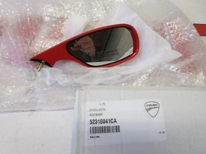 Ducati Right hand mirror 748 916 996 998 red new 52310041CA - Picture 1 of 9