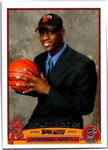 Dwayne Wade 2003-04 Topps Rookie #225 Miami Heat/Chicago Bulls HOF D82