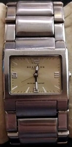 Kenneth Cole Reaction Quartz Watch F98-03-RK4060 SS Bracelet Band New Battery - Picture 1 of 21
