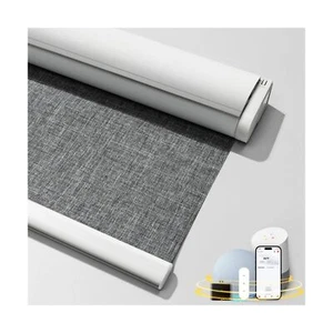 Motorized Blinds with Remote,100% Blackout Smart Blinds for Window Cordless E... - Picture 1 of 7