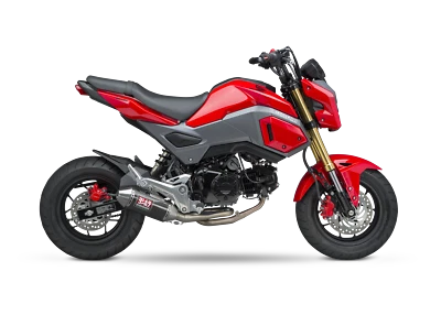 YOSHIMURA HONDA GROM 17-20 RACE MINI RS-2 FULL EXHAUST CARBON FIBER MUFFLER - Image 1 of 2