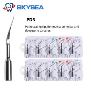 10 * Punte per ridimensionamento piezoelettrico ad ultrasuoni dentale adatte a manipolo DTE SATELEC Cavitron PD3 - Foto 1 di 8