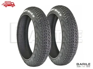 N°2 Copertone / Pneumatico 20 x 4.00 (100-406) Bici FAT BIKE CST BFT Nero - Foto 1 di 4