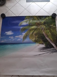 Poster Hochglanz in XXL selbstklebend 150cm x 150cm Karibik - Bild 1 von 10