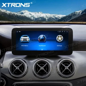 CarPlay Android 14 4+64GB Car GPS Stereo For Benz W176 X156 C117 W463 NTG5.1 5.2 - Picture 1 of 24