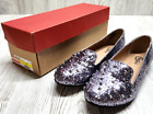 CANDIES Womens Size 9 Glitter With Spikes black purple