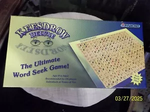 "KEESDROW" por PYWACKET~JUEGO DE BÚSQUEDA DE PALABRAS DE AZULEJOS DE MADERA DE LUJO~2005 NUEVO EN CAJA abierto~2-6 JUGADORES~ - Imagen 1 de 5