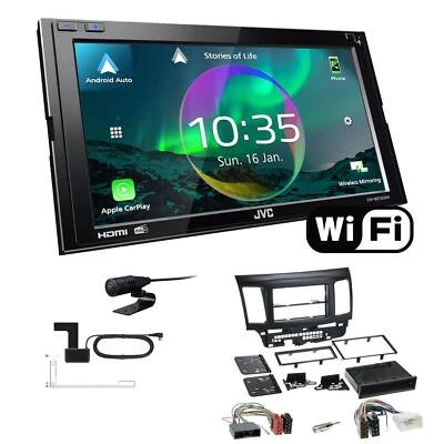 JVC Radio WiFi Apple CarPlay für Mitsubishi Lancer VIII und Sportsback OEM Radio - Bild 1 von 4