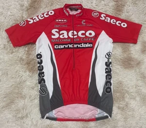 Cycling Saeco Cannondale Estro S.Marino Jersey Size XL - Picture 1 of 7
