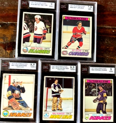 1977-78 O-PEE-CHEE HOCKEY #201-396 U PICK SINGLES 77/78 OPC PALMATEER RC - Image 1 of 4