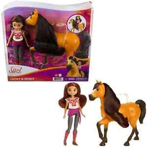 Spirit Untamed Lucky 7" Doll & Spirit 8" Horse Playset NEW IN BOX SEALED