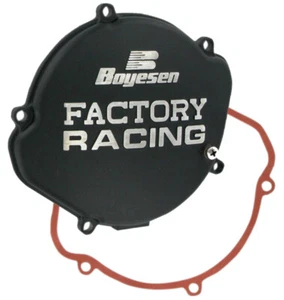 Boyesen Black Factory Clutch Cover for 1987-1999 Honda CR125R (CC-01B) - Picture 1 of 1