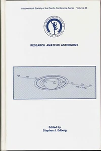 RESEARCH AMATEUR ASTRONOMY ed by Edberg/ASP Vol 33/Sun/Asteroids/Comets/NEW/HB - Picture 1 of 7