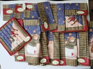Teresa Kogut Park Designs Napkins Placemats Pot Holder 14 pieces - Picture 1 of 9