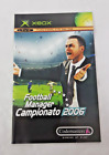 FOOTBALL MANAGER CAMPIONATO 2006 - XBOX - SOLO MANUALE ISTRUZIONI ITALIANO