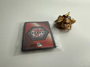 Bakugan Sharktar B800 Brown Aurelus Geogan Rising with Card - Picture 1 of 8