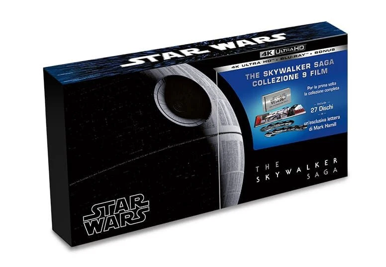 STAR WARS - THE SKYWALKER SAGA 4K (27 Blu-Ray 4K Ultra HD) - Immagine 1 di 2