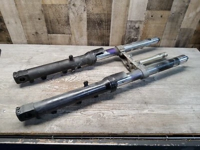 2008 08 06-09 Yamaha YZF-R6S R6S Front Forks Suspension Tubes Bent  - Image 1 of 4