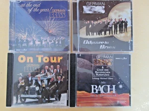 4 x German Brass CD - Bach, On Tour, Odyssee, At The End of the Year - Bild 1 von 5