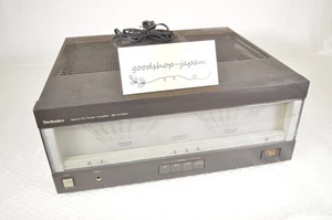 Technics SE-A5MK2 MKII Stereo DC Power Amplifier Working Good Condition - Picture 1 of 20