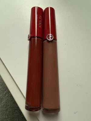Giorgio Armani Lip Maestro 202 and 206 - Image 1 of 2