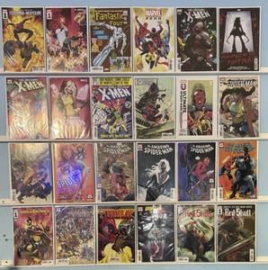 Comic Lot (24) Marvel Titles | 2025 | Spider-Man Wolverine X-Men Hulk Thor VF/NM - Picture 1 of 7