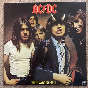 AC/DC Highway To Hell 1st UK Press EX+/EX+ Vinyl LP A1/B1 Arun EG 1979 Album - Picture 1 of 9
