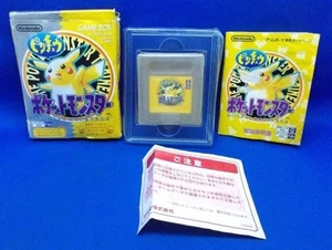 Pokemon Pikachu Version Nintendo Game Boy 1998 Tested Japan Retro Original - Picture 1 of 8