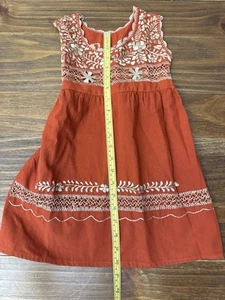 Little Girls Oaxaca Dress Embroidered - Picture 1 of 4