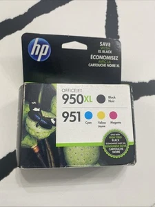 HP 950XL/951 Combo 4er Pack Original HP Tinte abgelaufen 2/2017 - Bild 1 von 4