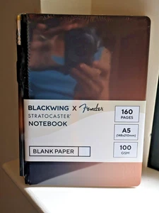 BRAND NEW Blackwing x Fender Stratocaster Slate Notebook & Pencil Limited ED - Picture 1 of 4