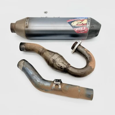 2016 Suzuki RMZ450 - FMF 4.1 RCT Titanium Exhaust Muffler Pipe System RM-Z450 - Image 1 of 4