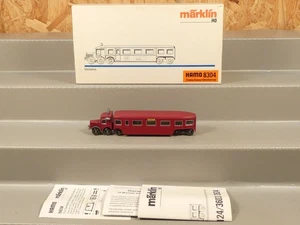 Märklin Hamo 8304 Micheline Schienenbus LKW DC Gleichstrom Lok Diesellok Ovp - Bild 1 von 12