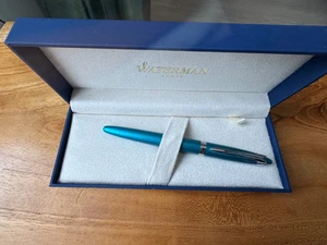 Waterman Ice Et La Türkis Satin ST Kugelschreiber - Made in France - Bild 1 von 11