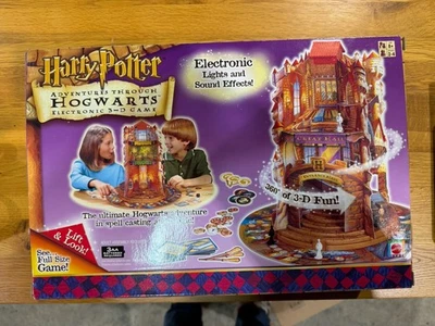 Harry Potter Adventures Through Hogwarts Electronic 3D Board Game Open Box New - Image 1 of 4